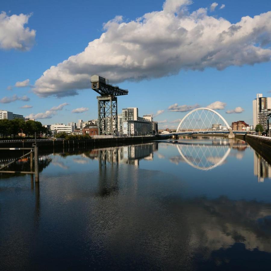 1 Bedroom Flat In The Heart Of Merchant City 格拉斯哥 外观 照片