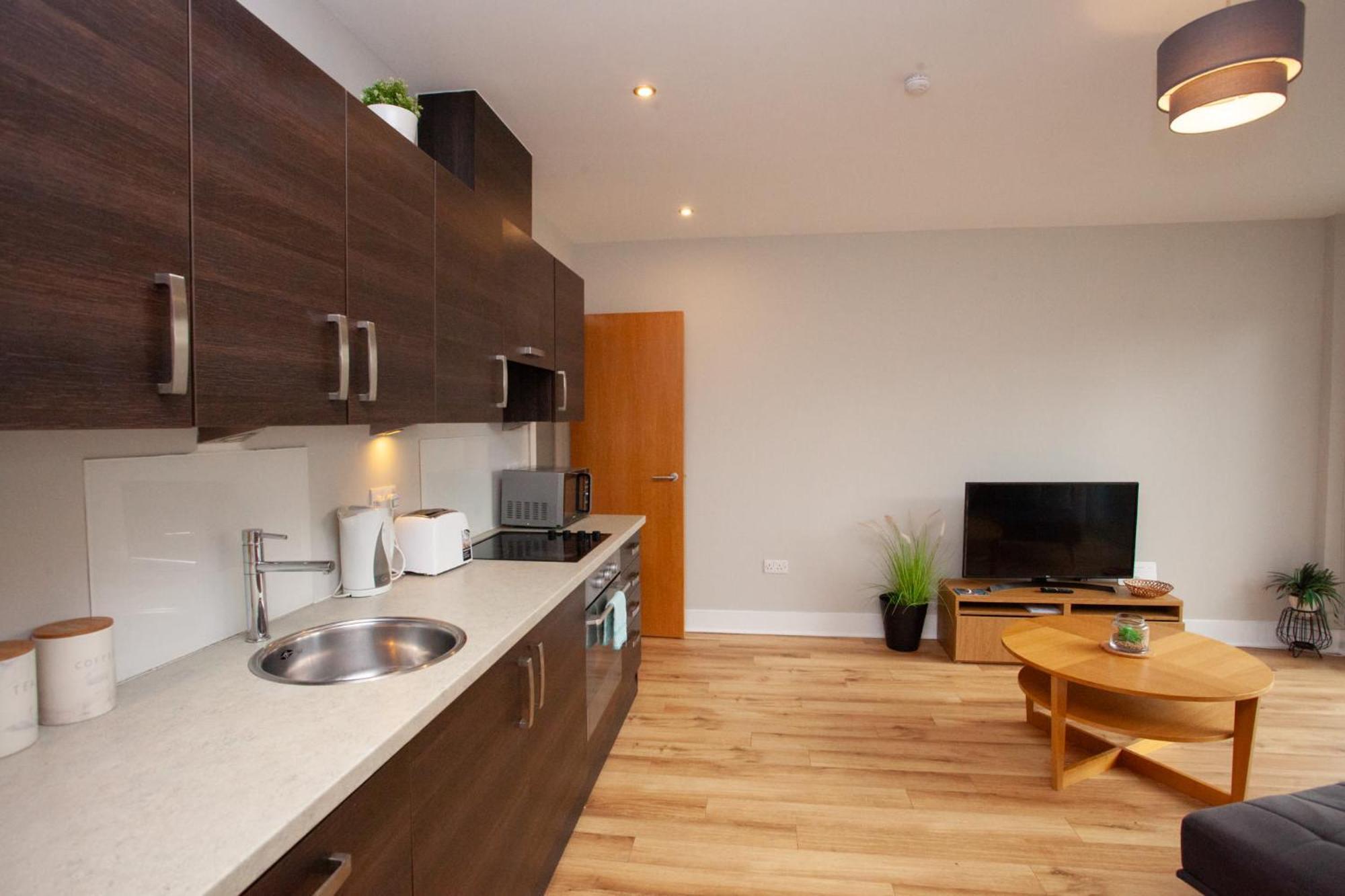 1 Bedroom Flat In The Heart Of Merchant City 格拉斯哥 外观 照片