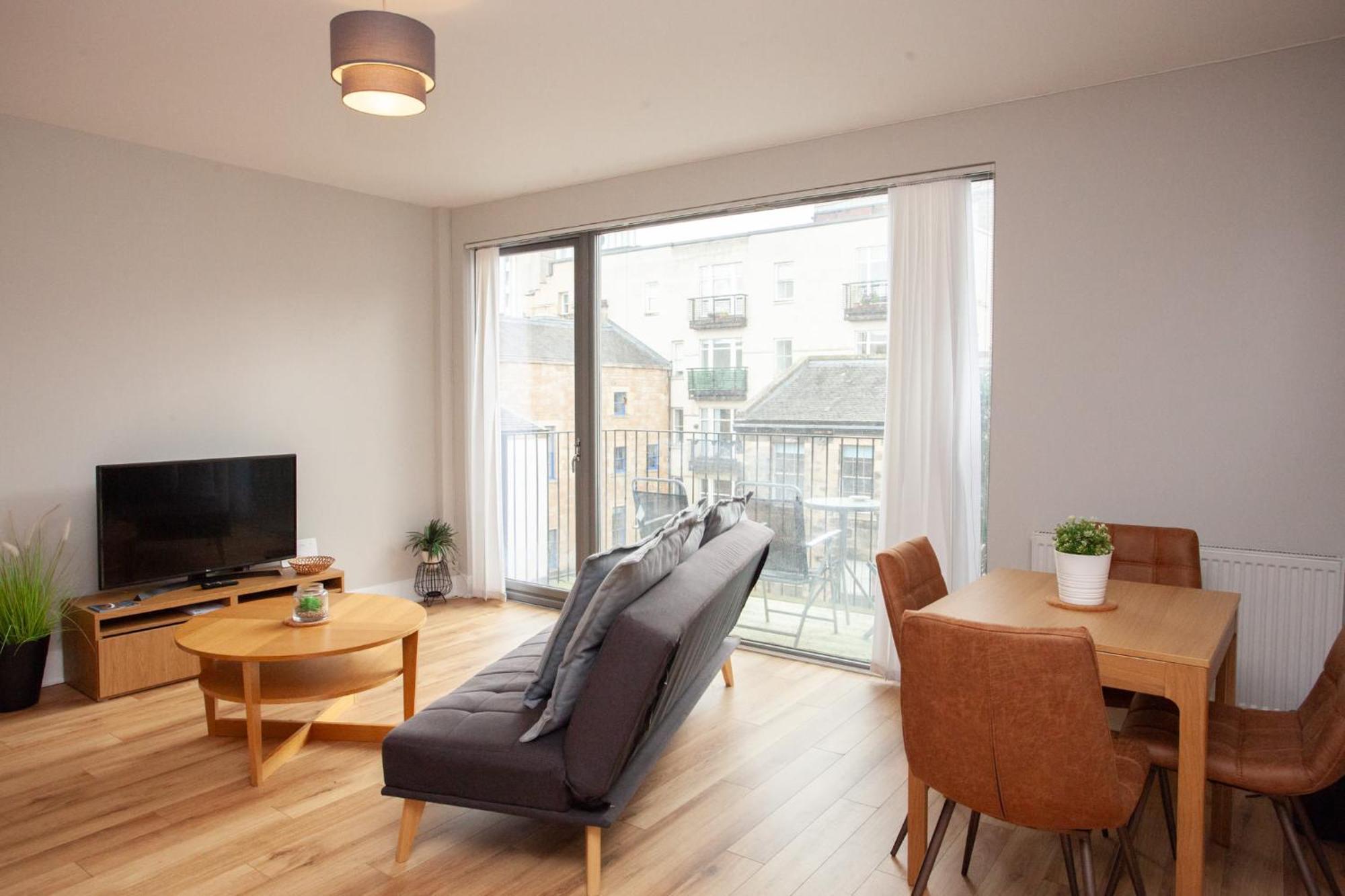 1 Bedroom Flat In The Heart Of Merchant City 格拉斯哥 外观 照片